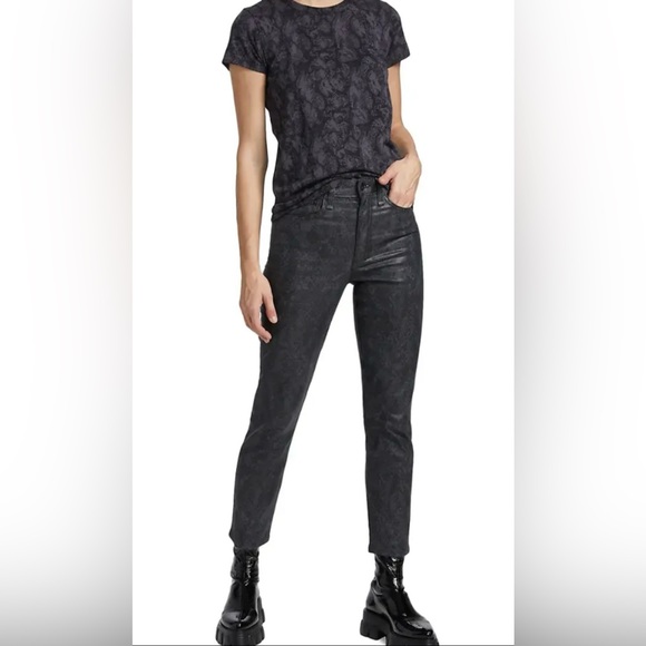RAG & BONE
Nina High-Rise Cigarette Jeans in Snake Print - Picture 3 of 16